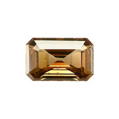 5.02ct Fancy Dark Orangy Brown Antique-Cut Diamond – GIA Certified