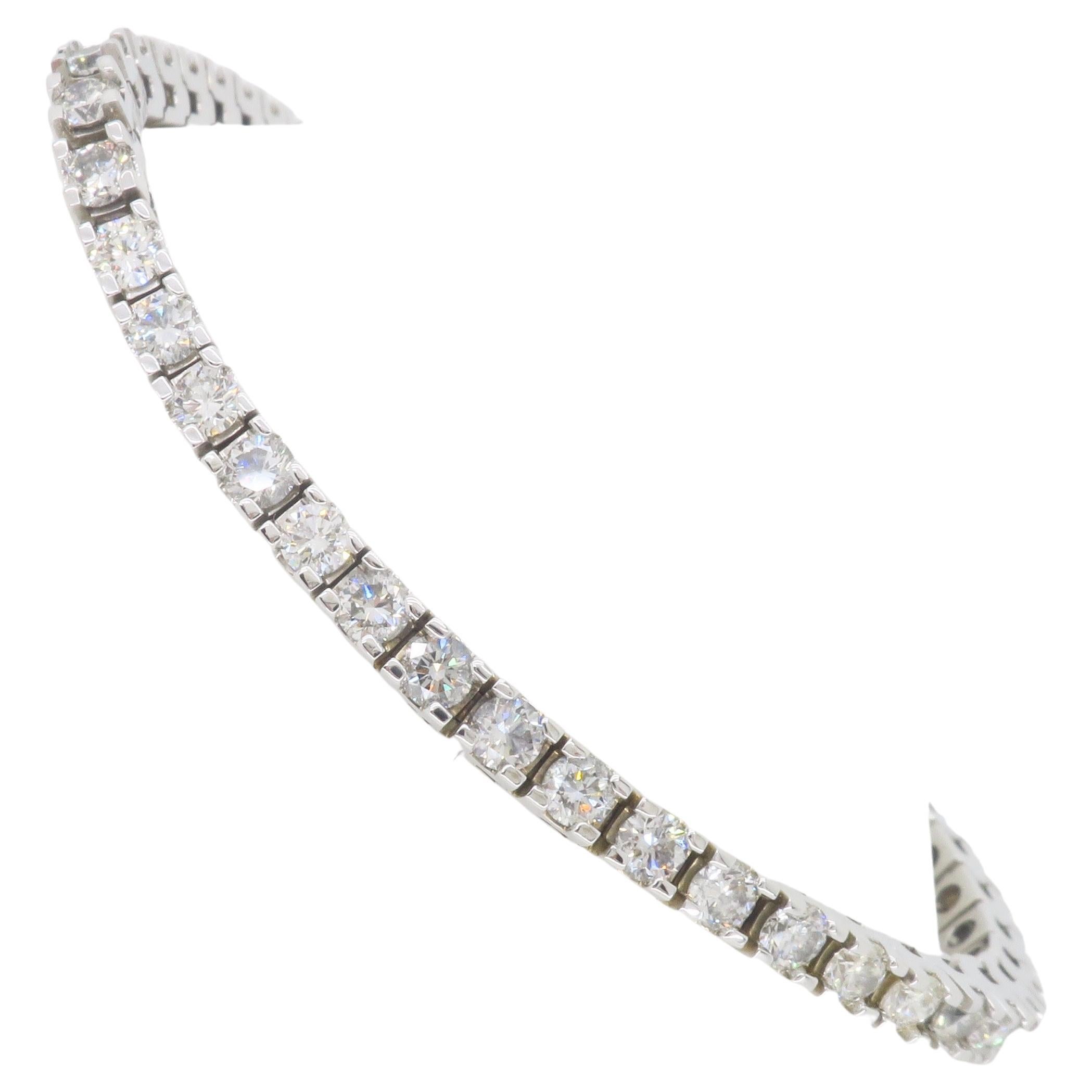 5.02CTW Diamond Tennis Bracelet