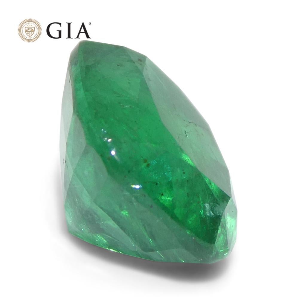 5,03 ct Cushion Smaragd GIA zertifiziert im Angebot 2