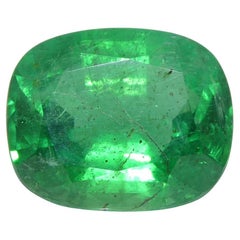 5,03 ct Cushion Smaragd GIA zertifiziert