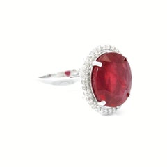 5,03 Karat Rubin Ring
