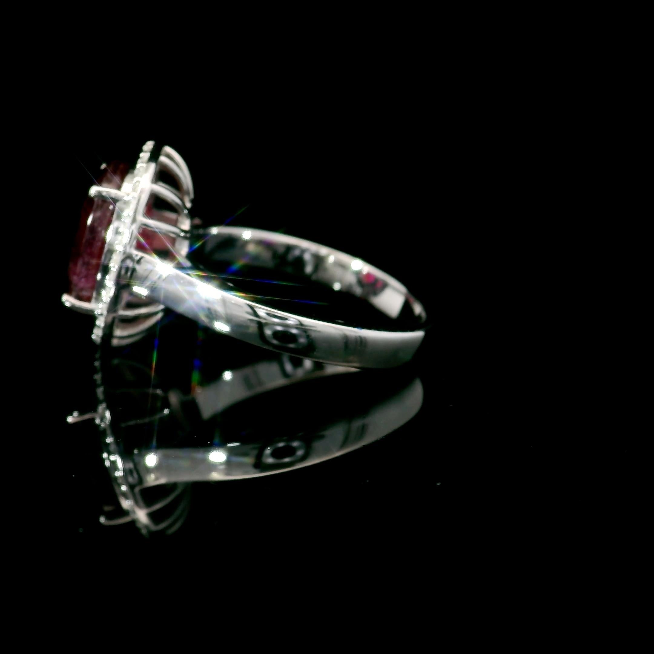 5,03 Karat Rubin Ring im Angebot 1