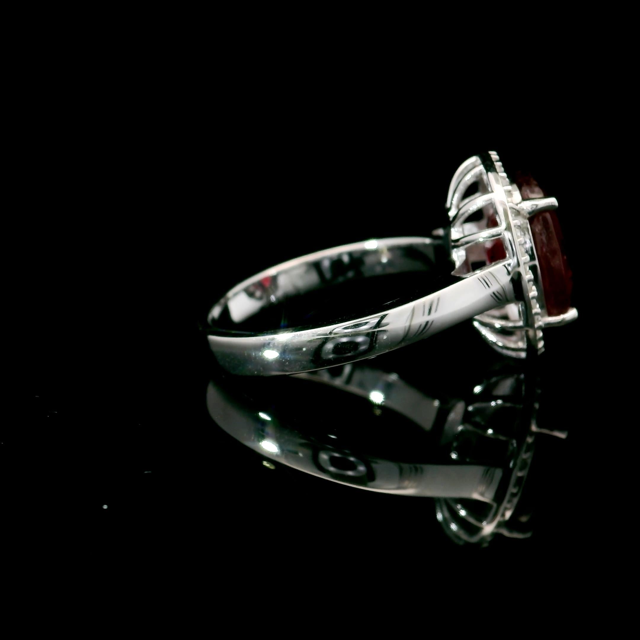 5,03 Karat Rubin Ring im Angebot 3
