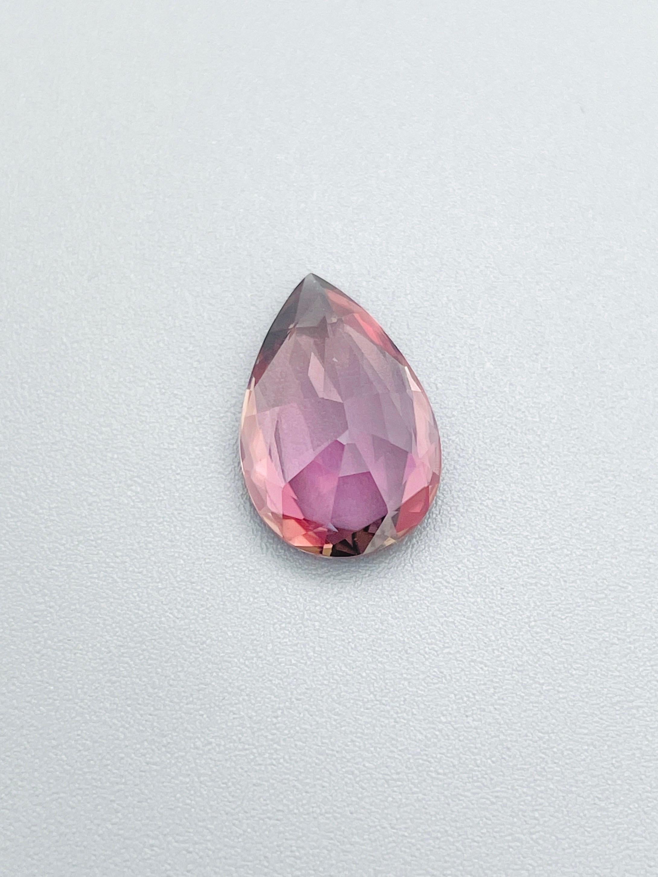 Femenino o masculino 5.04 Ct Diaspora Zultanita Natural cambio de color rosa a Rojo ojo calidad limpia en venta
