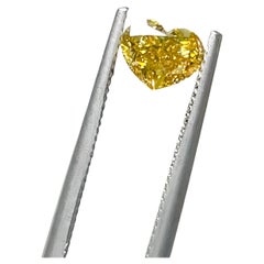 IGI certified natural diamond 0.51carat Fancy Brown Yellow VS1