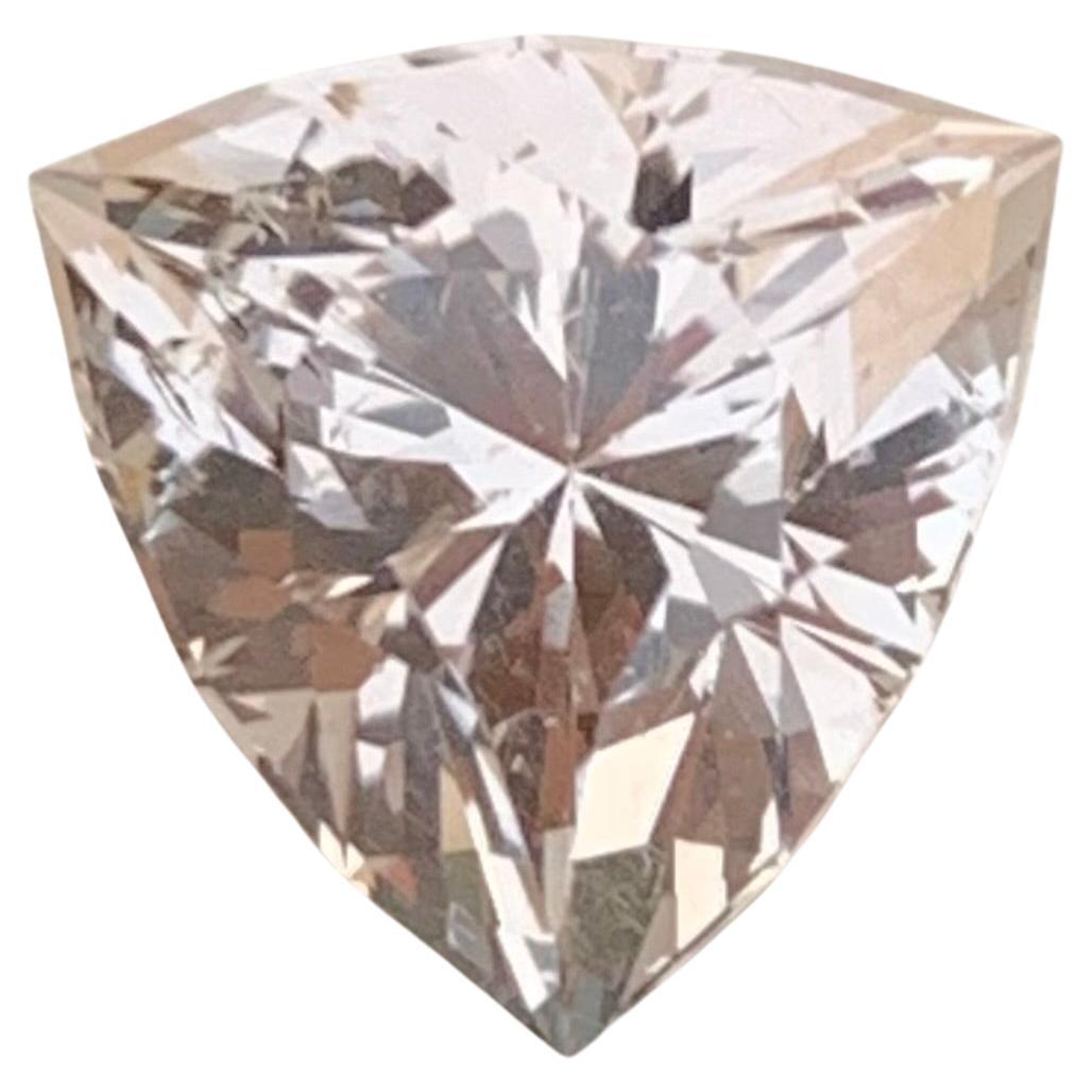 5.05 Carat Natural Loose Fancy Cut Topaz Trillion Shape For Sale
