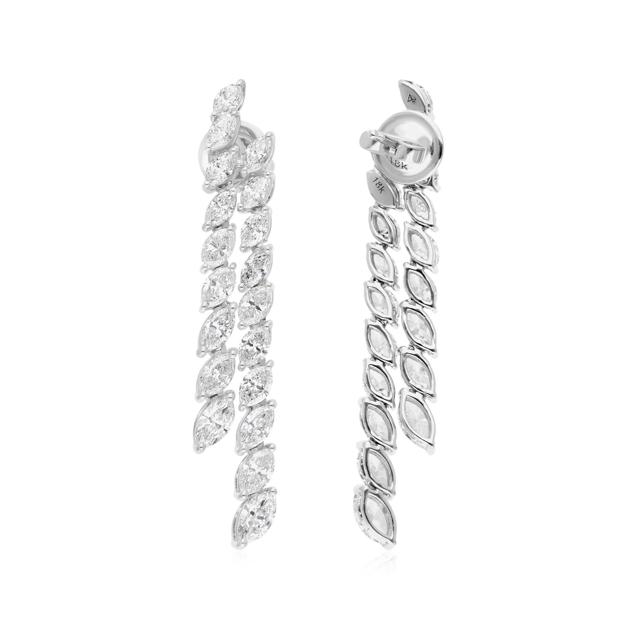 Diese exquisiten Ohrringe sind aus 14-karätigem Gold gegossen und mit funkelnden Diamanten von 5,05 Karat besetzt.

FOLLOW SPECTRUM JEWELS Storefront, um die neueste Collection'S und exklusive Stücke zu sehen. Spectrum Jewels ist stolz darauf, ein