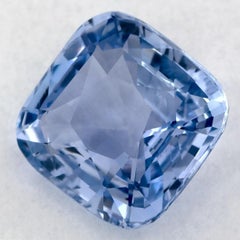 5.05 Ct Blue Sapphire Cushion Loose Gemstone