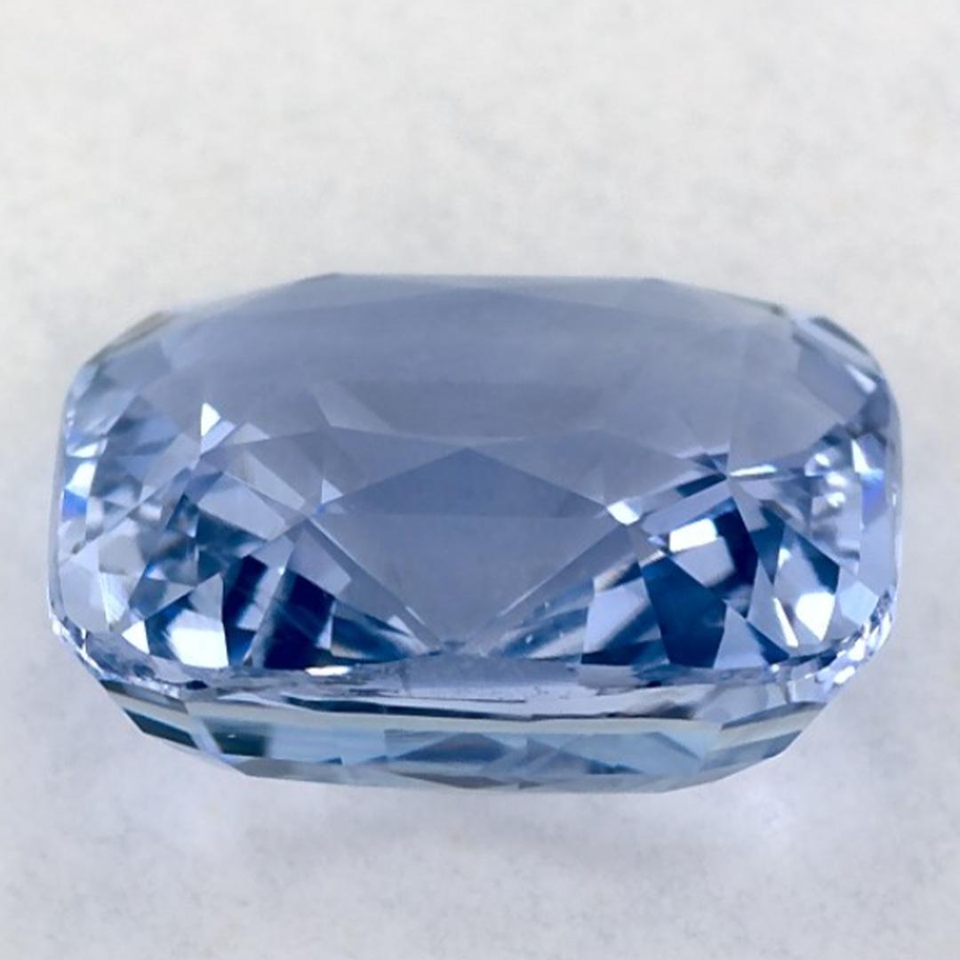 5.05 carati di zaffiro blu a cuscino, gemma sfusa In condizioni Nuovo in vendita a Fort Lee, NJ