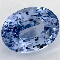 5.05 Ct Blue Sapphire Oval Loose Gemstone (pierre précieuse en vrac)