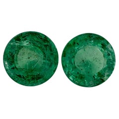 5.06 Ct Emerald Round Loose Gemstone