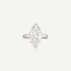 5.08 Carat Marquise Statement Brilliant Signature Sophistication Diamond Ring