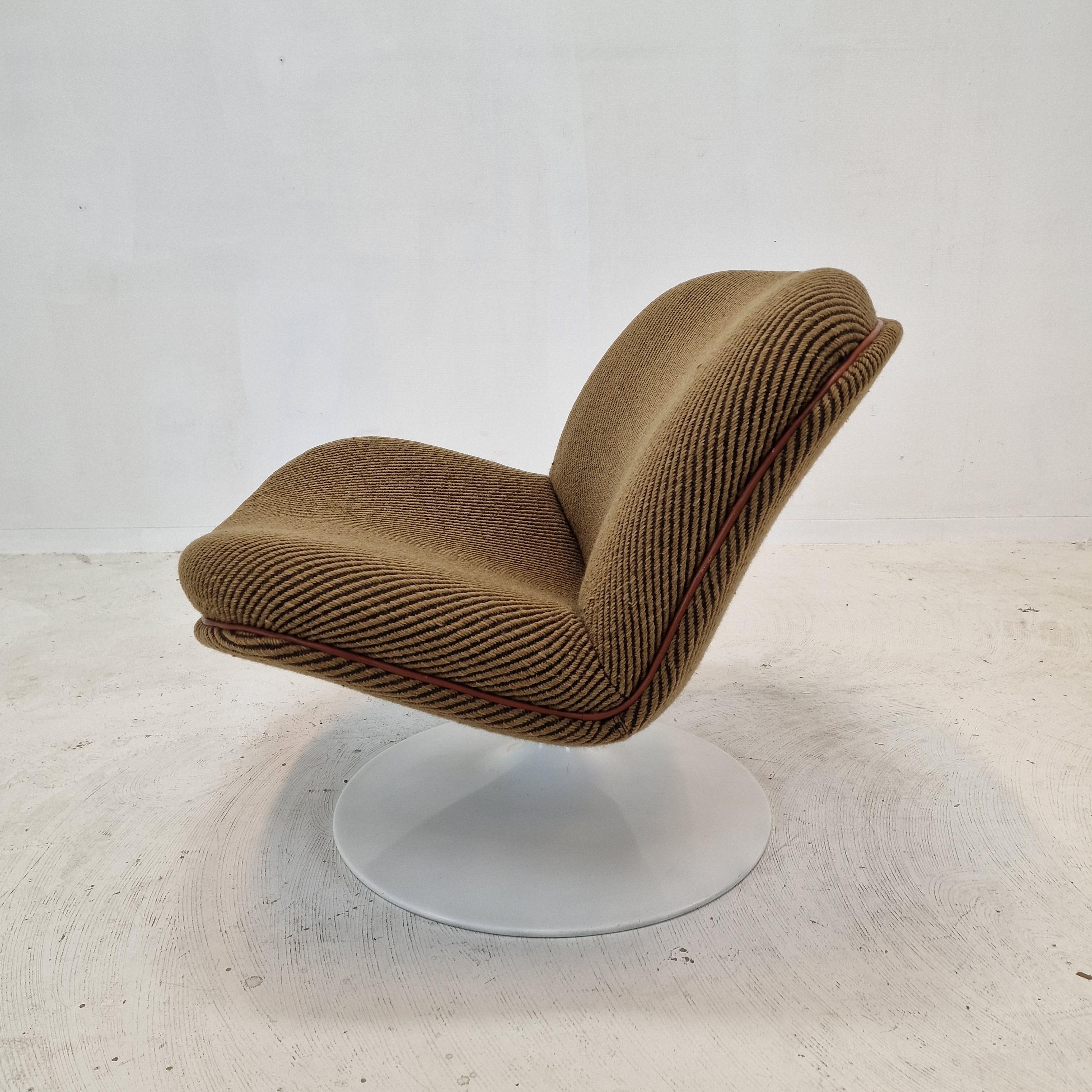 Metal 508 Lounge Chair by Geoffrey Harcourt for Artifort, 1970s For Sale