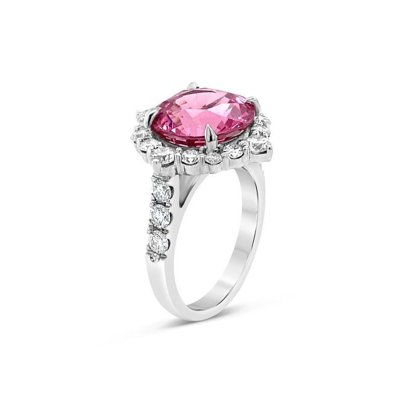 pink spinel ring