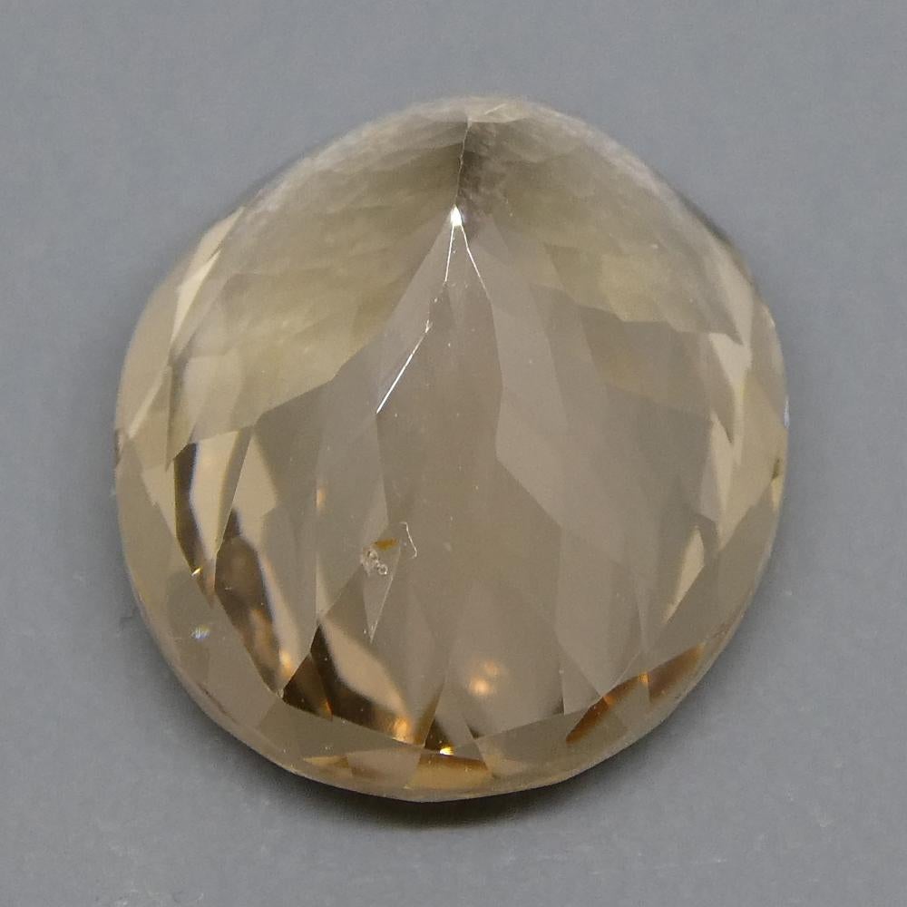 Brilliant Cut 5.08ct Oval Morganite For Sale