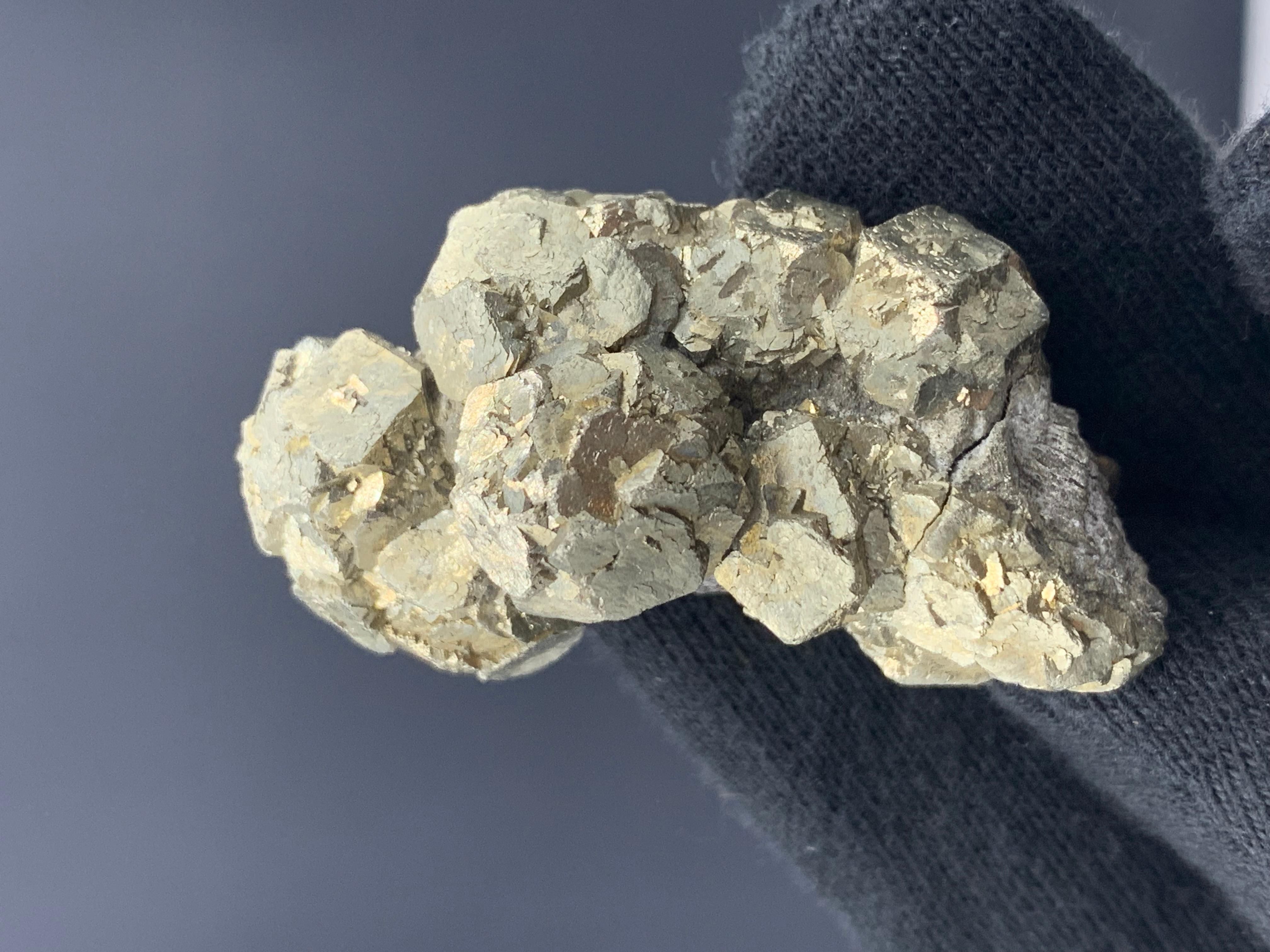 Rock Crystal 50.95 Gram Incredible Pyrite Specimen From Jowzjan Province, Afghanistan  For Sale