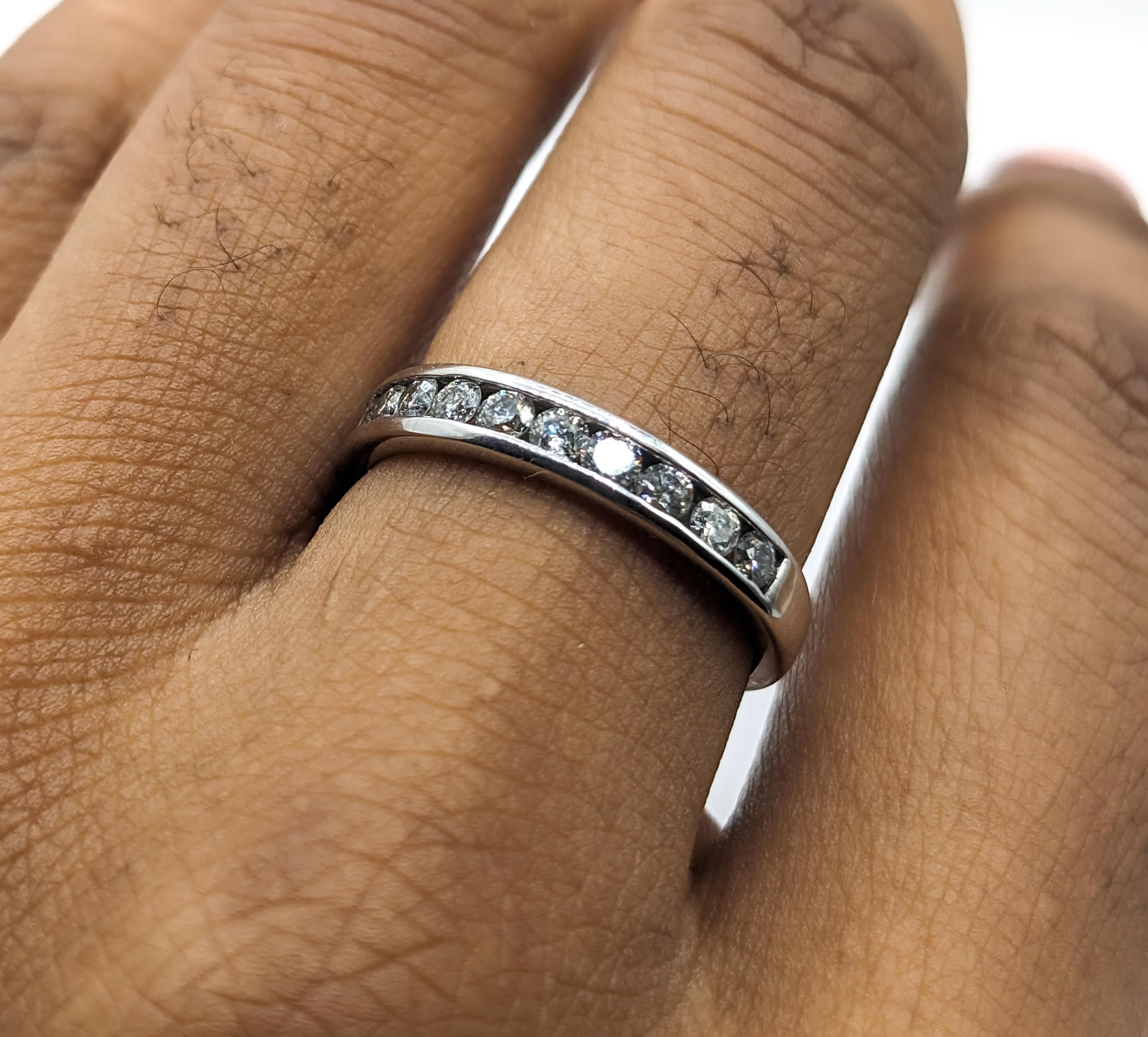 For Sale:  .50ctw Diamond Ring In Platinum  3