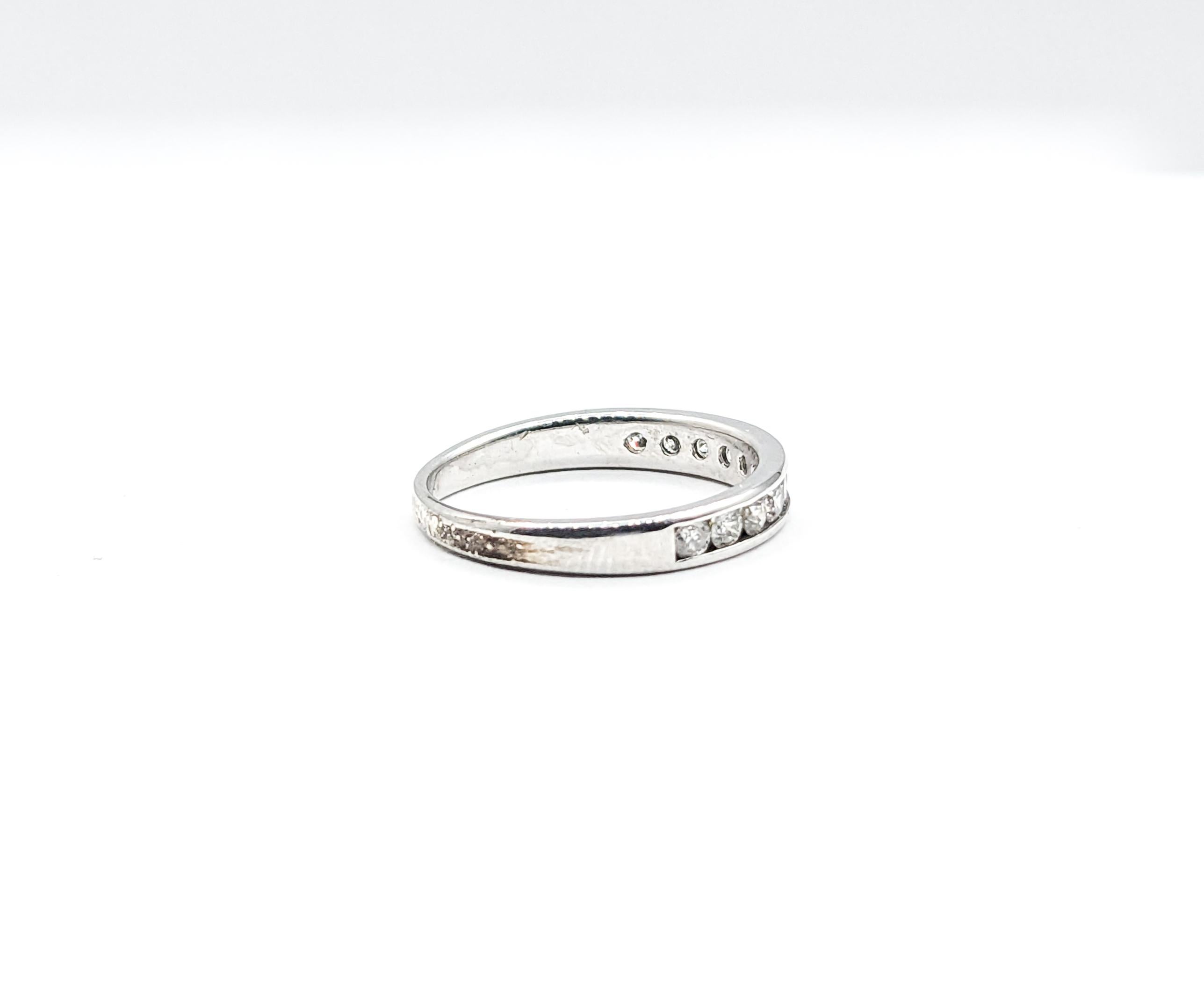For Sale:  .50ctw Diamond Ring In Platinum  4