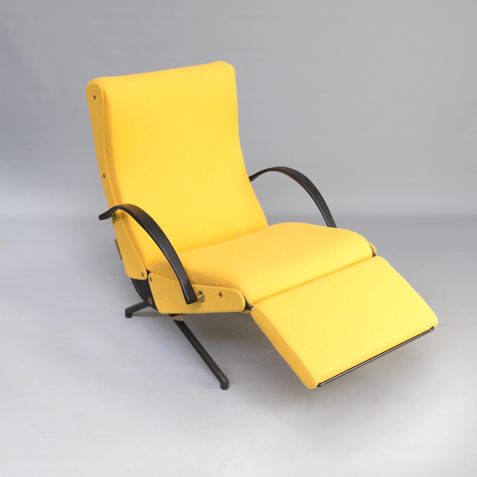 1950s First Edition Osvaldo Borsani ‘P40’ Louge Chair for Tecno For Sale 4