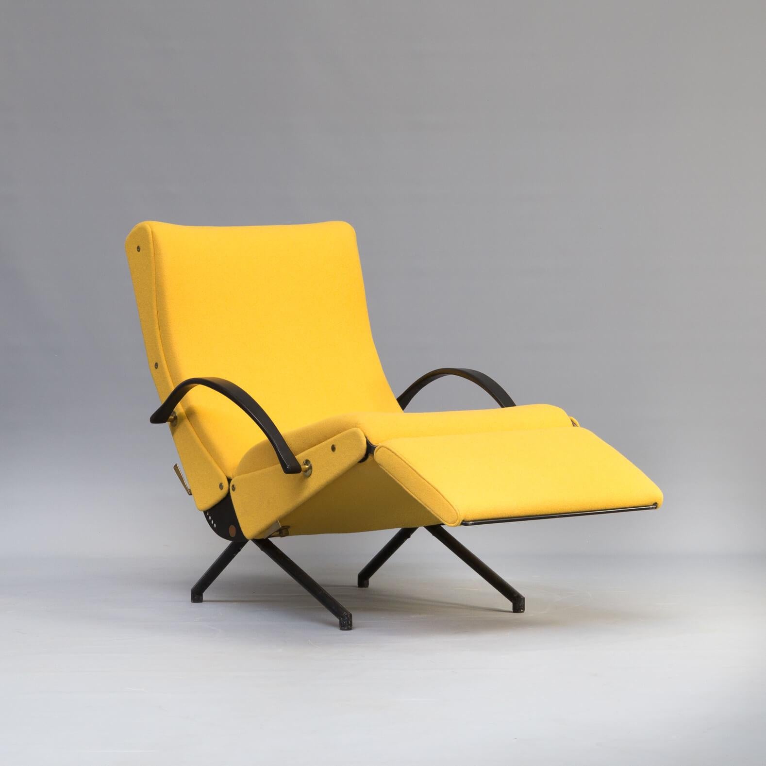 1950s First Edition Osvaldo Borsani ‘P40’ Louge Chair for Tecno For Sale 6