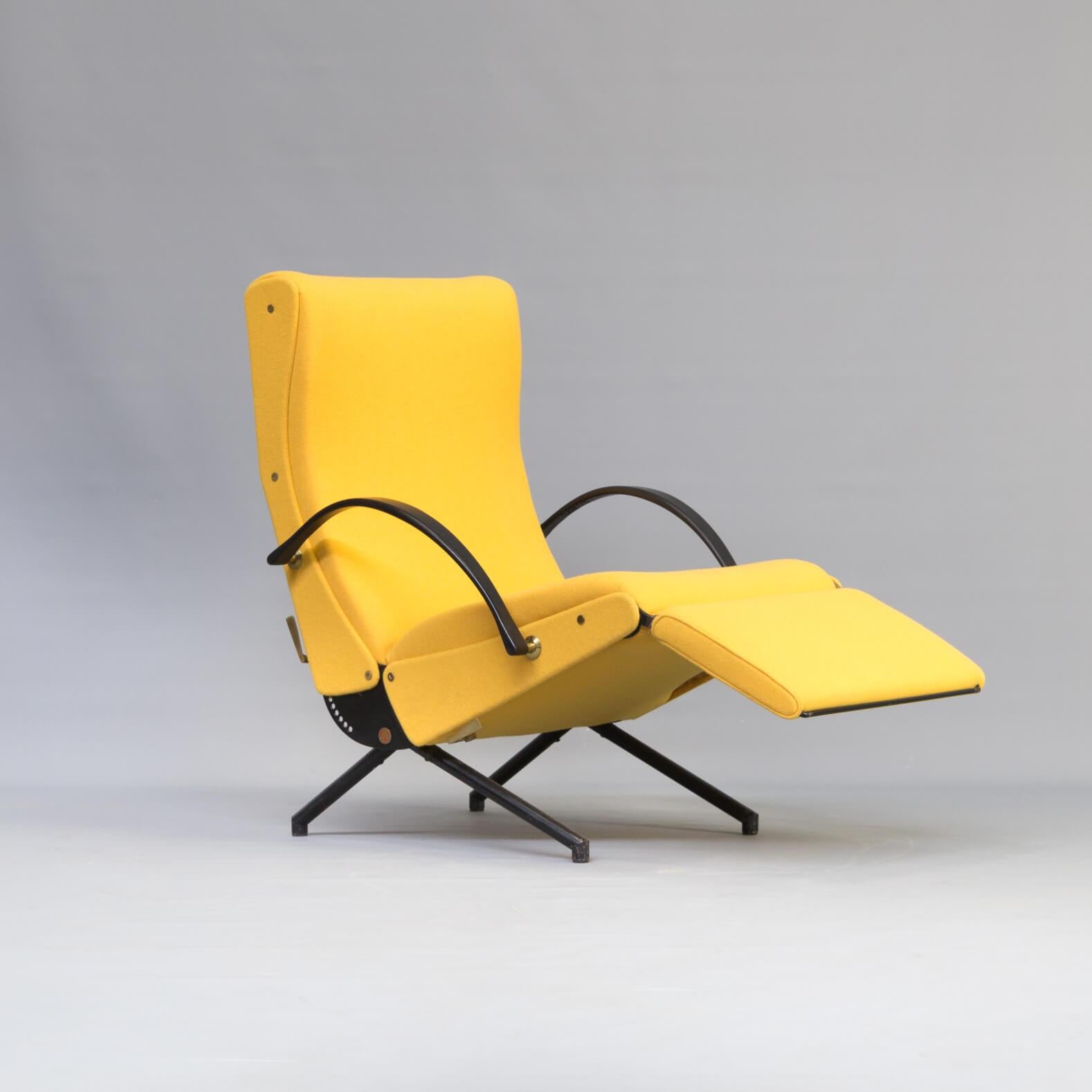 1950s First Edition Osvaldo Borsani ‘P40’ Louge Chair for Tecno In Good Condition For Sale In Amstelveen, Noord