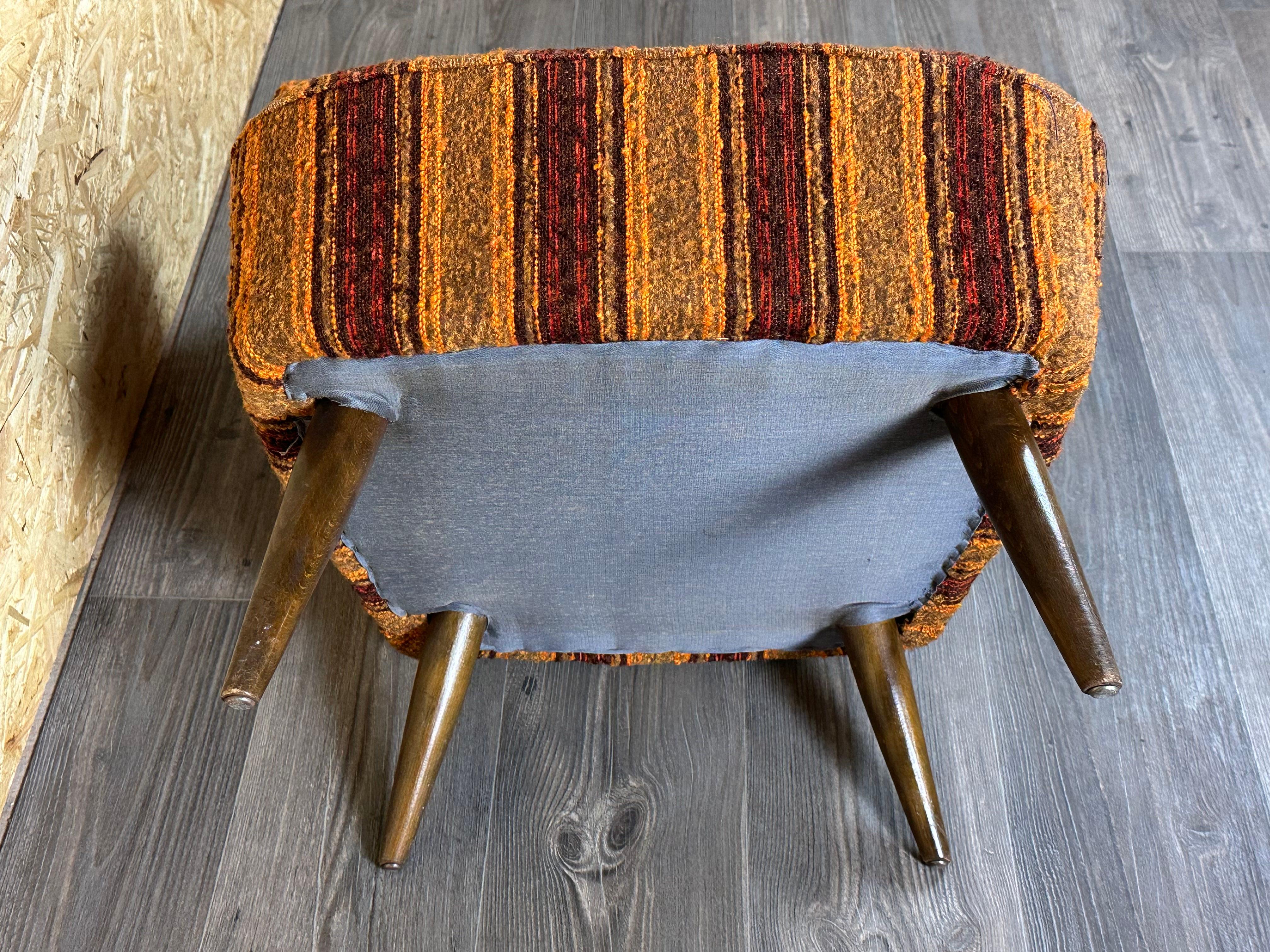 50s 60s armchair cocktail chair mid century kidney table era Bauhaus design For Sale 7