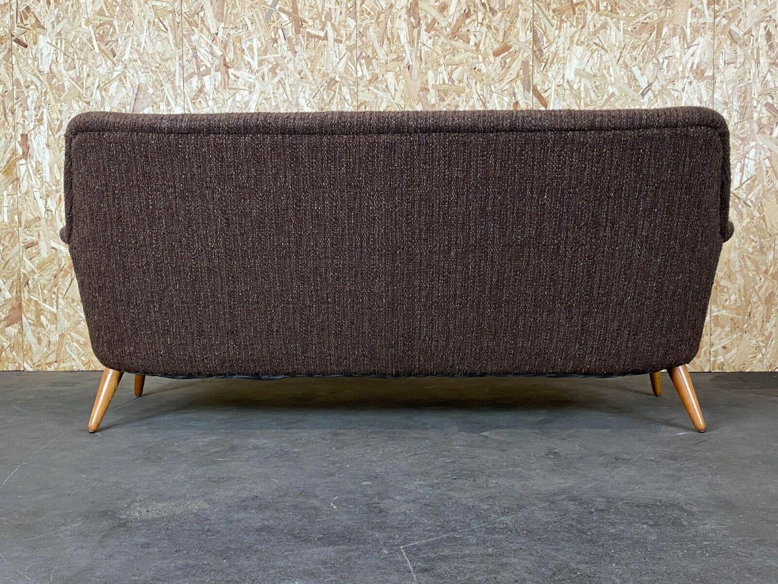 Couch de canapé de cocktail avec motif de table en forme de rein, époque médiévale, années 50 en vente 6