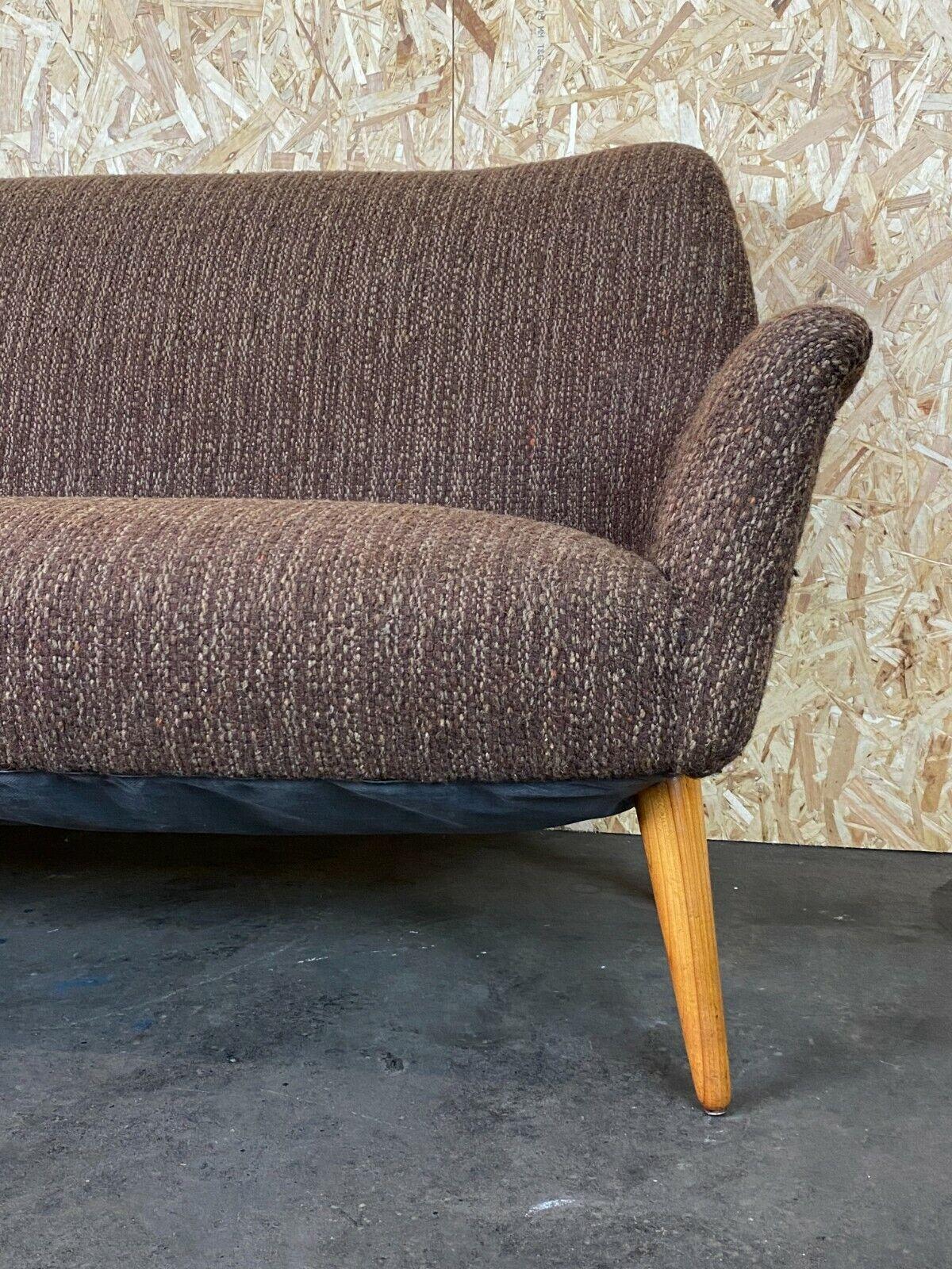 German 50s 60s Cocktail Sofa Couch Mid Century Kidney Table Era Design For Sale