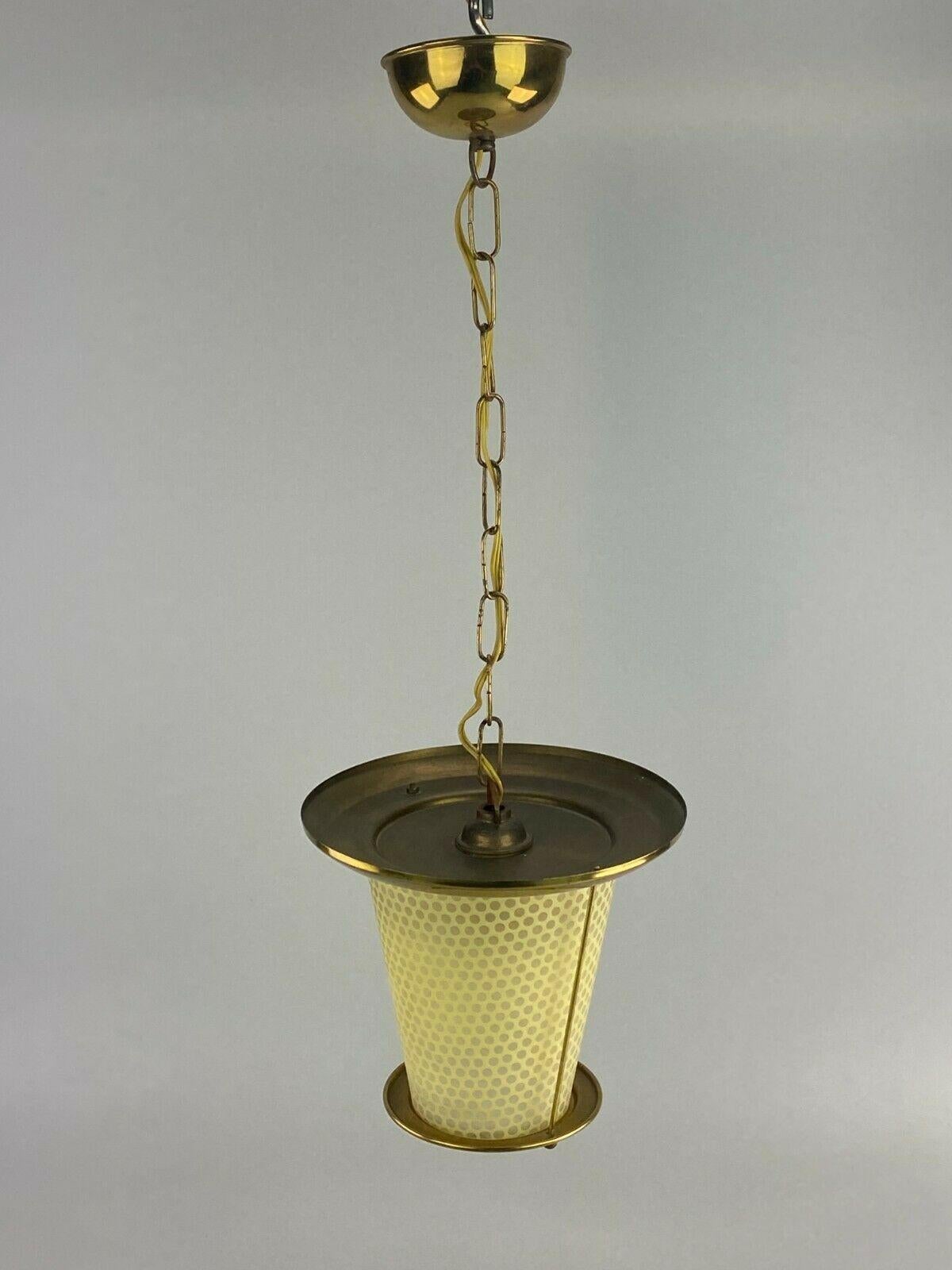 50s 60s Lamp Light Ceiling Lamp Mid Century Brass Design For Sale 4