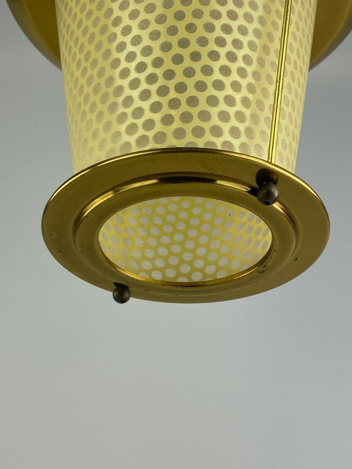 50s 60s Lamp Light Ceiling Lamp Mid Century Brass Design For Sale 3