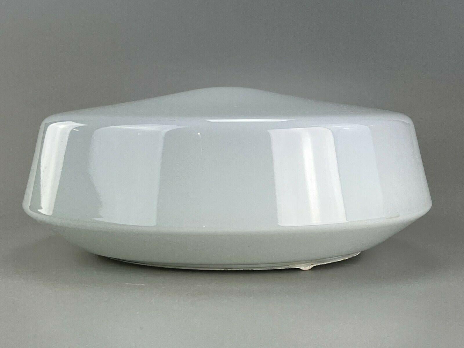 German 50s 60s Lamp Light Plafoniere Glass Mid Century Glass Design  For Sale