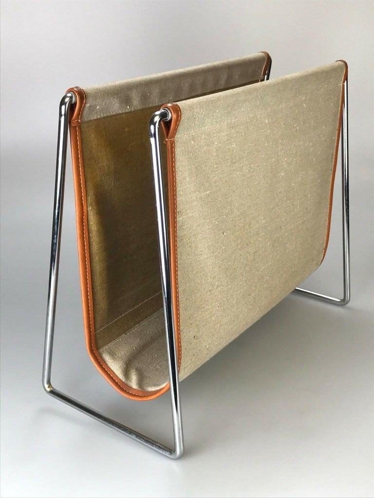 50s 60s Newspaper Rack Magazine Rack by Verner Panton for Fritz Hansen ...
