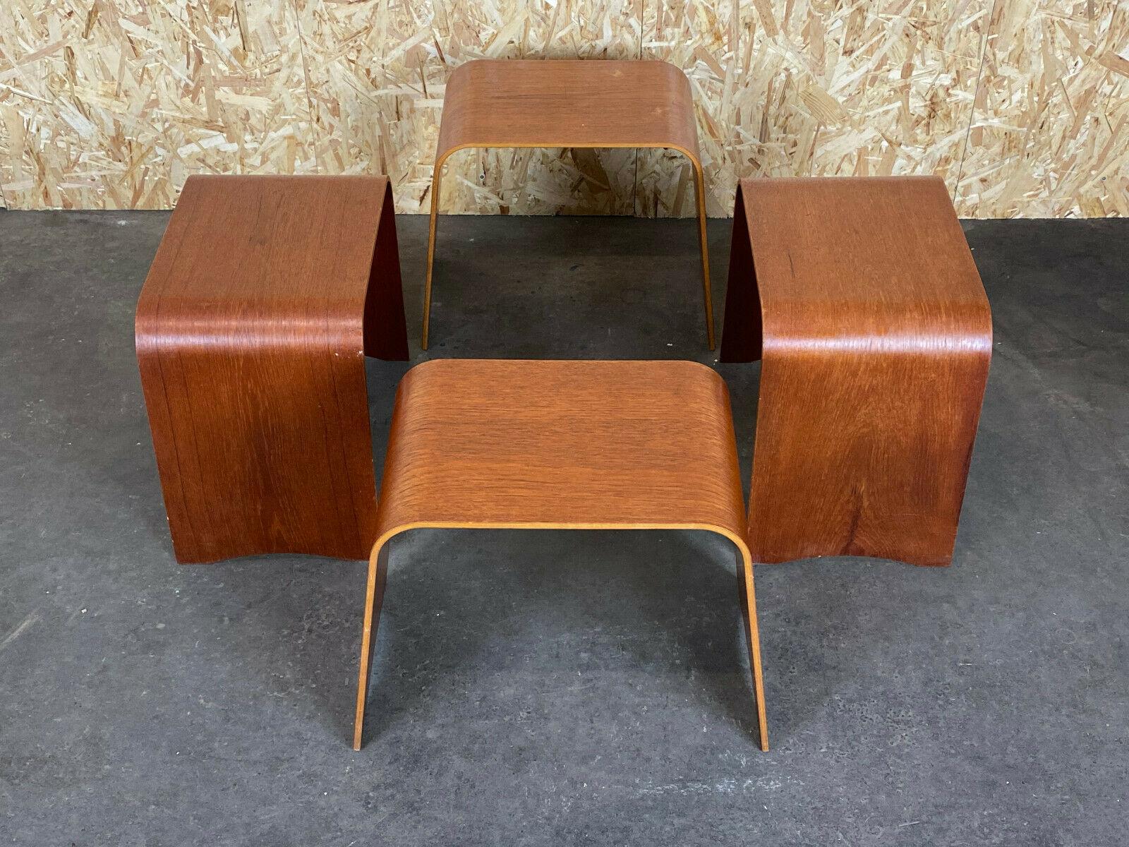 50s 60s Set of 4 Hans Ludvigsen stools teak stools model 4515 Fritz Hansen

Object: 4x stools

Manufacturer: Fritz Hansen

Condition: good - vintage

Age: around 1960-1970

Dimensions:

53.5cm x 30cm x 41cm

Other notes:

The
