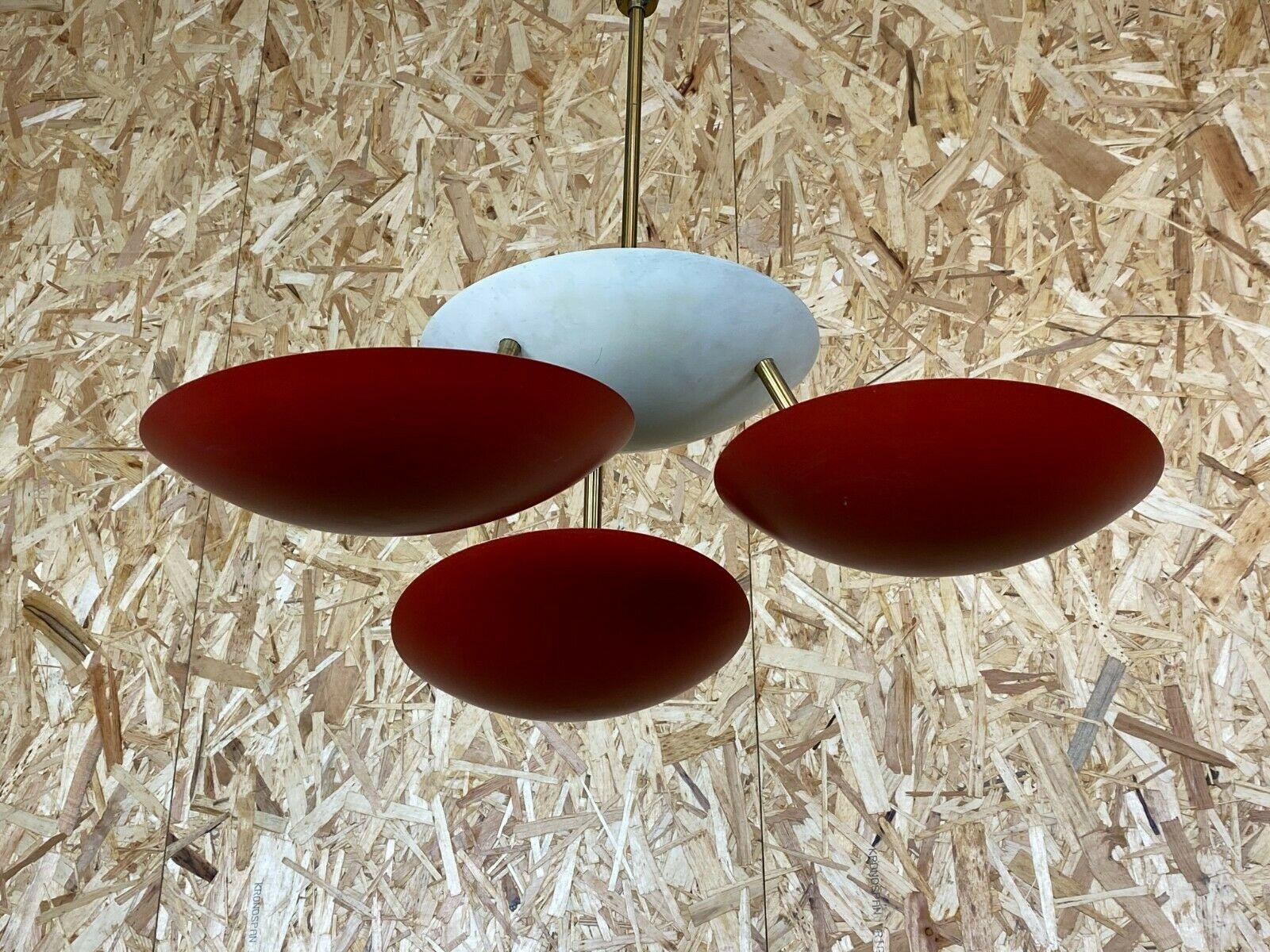 50s 60s Stilnovo lamp light bauhaus mid century sheet metal Design 60s 50s

Object: ceiling lamp

Manufacturer:

Condition: good - vintage

Age: around 1950-1960

Dimensions:

55cm x 55cm x 52cm

Other notes:

The pictures serve as