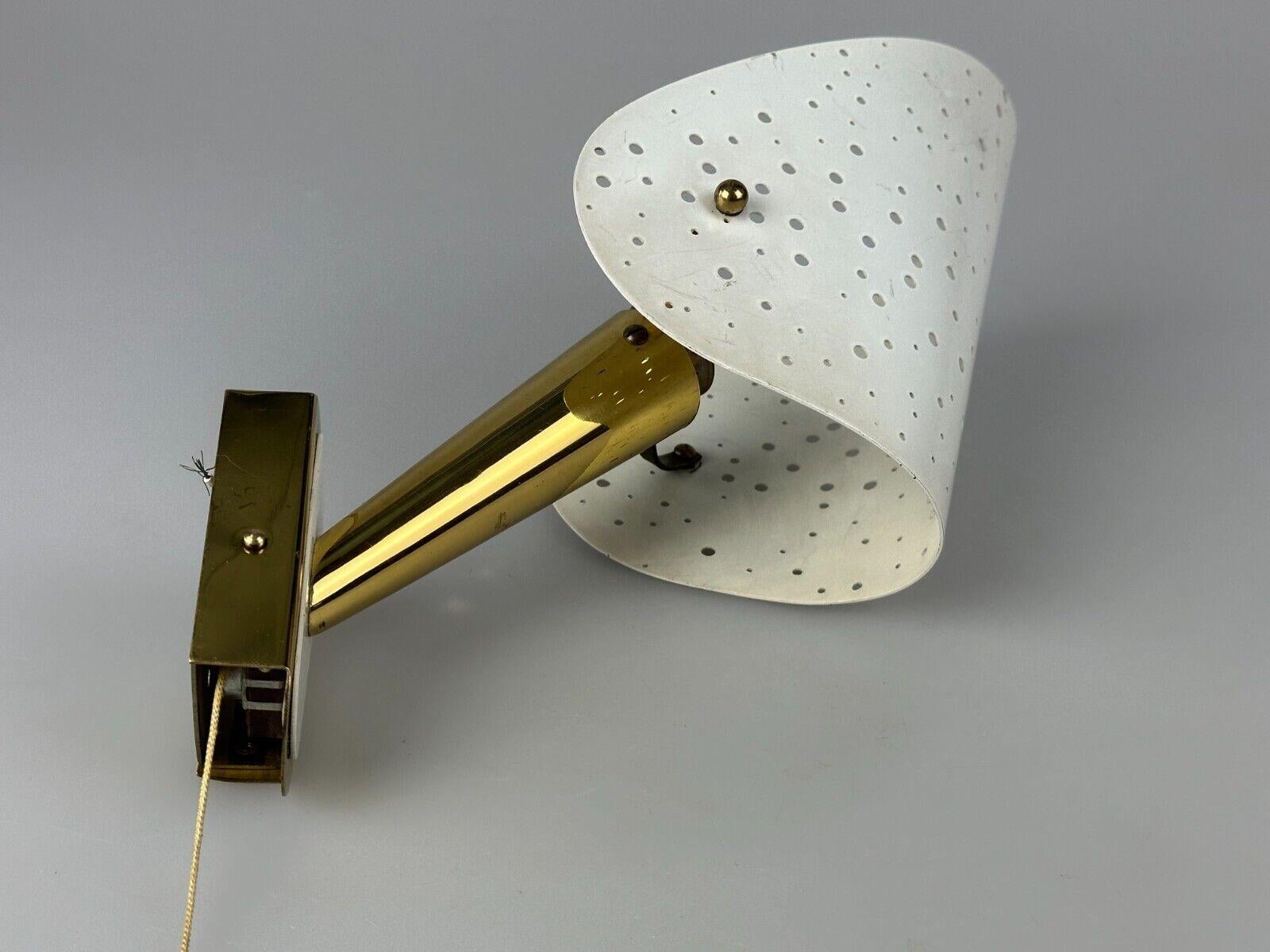 50s 60s wall lamp by Ernest Igl for Hillbrand Brass & Metal Design For Sale 5