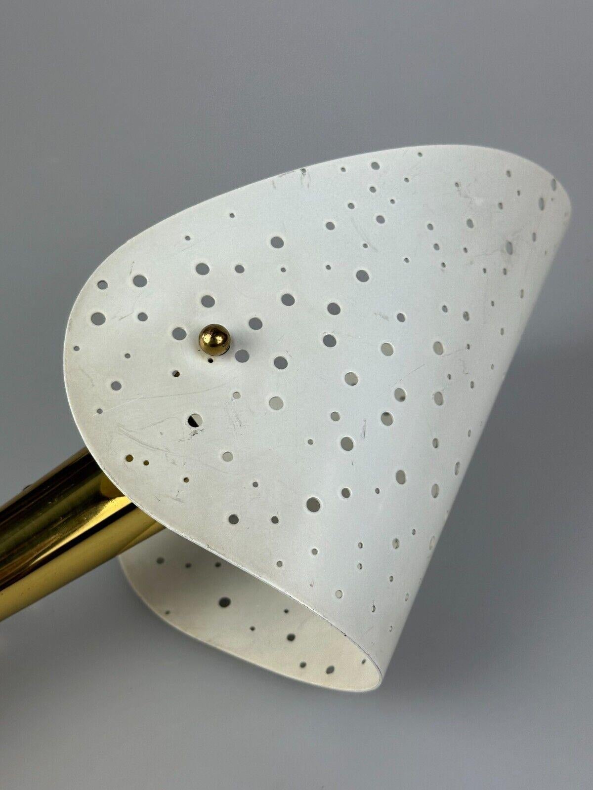 50s 60s wall lamp by Ernest Igl for Hillbrand Brass & Metal Design For Sale 6