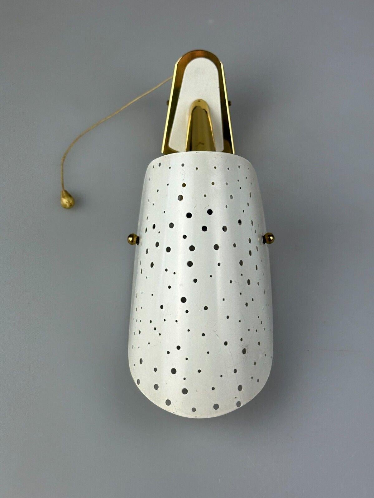 50s 60s wall lamp by Ernest Igl for Hillbrand Brass & Metal Design For Sale 7