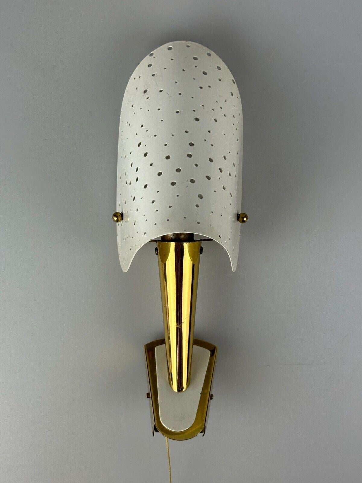 50s 60s wall lamp by Ernest Igl for Hillbrand Brass & Metal Design For Sale 8