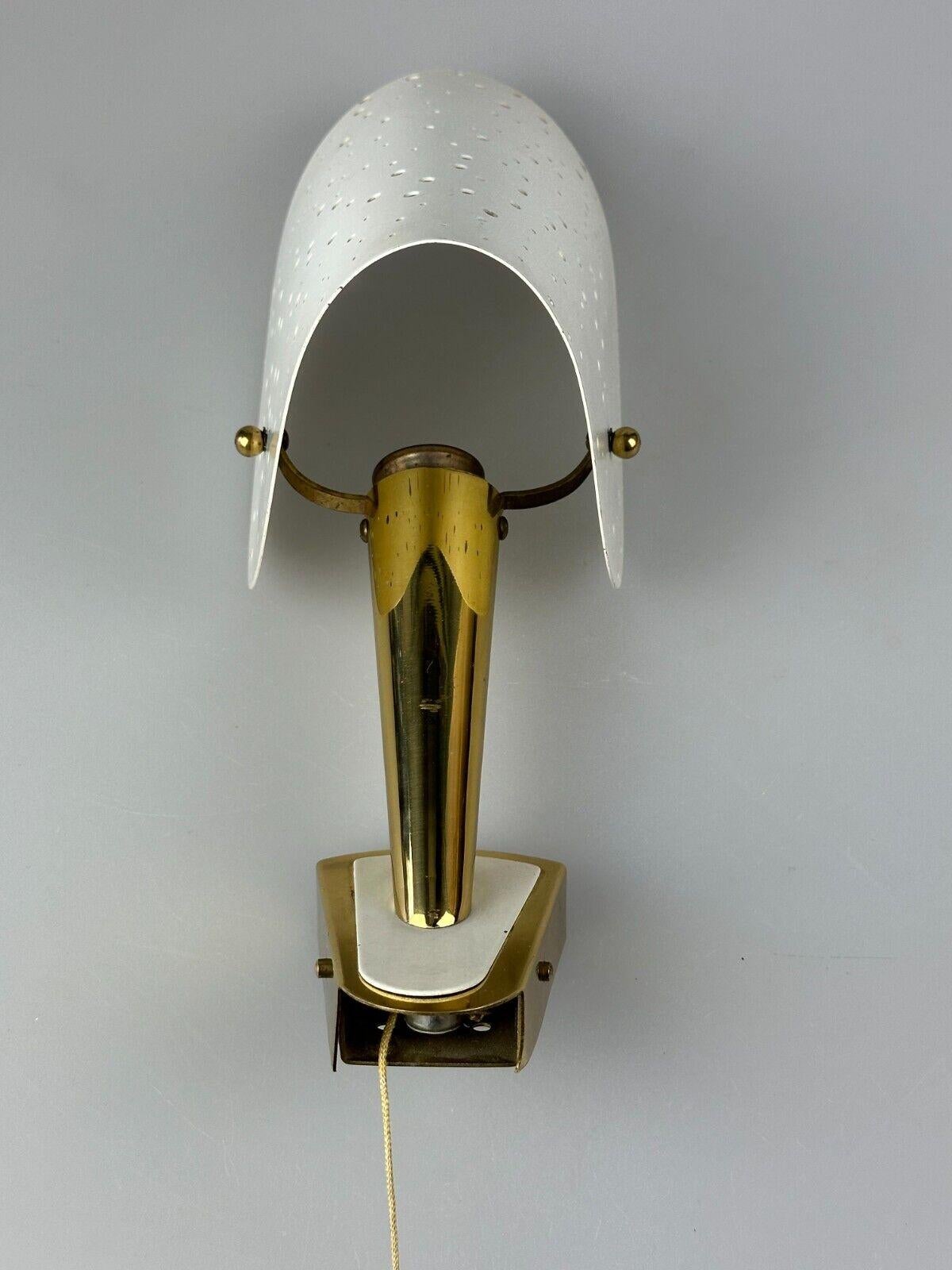 50s 60s wall lamp by Ernest Igl for Hillbrand Brass & Metal Design For Sale 9