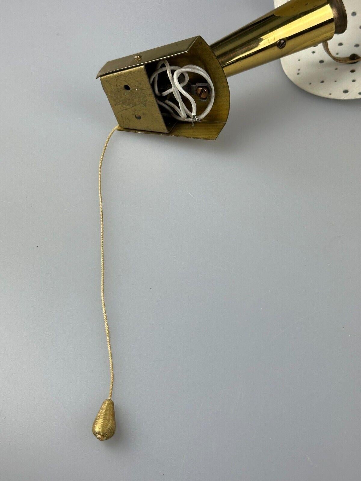 50s 60s wall lamp by Ernest Igl for Hillbrand Brass & Metal Design For Sale 11