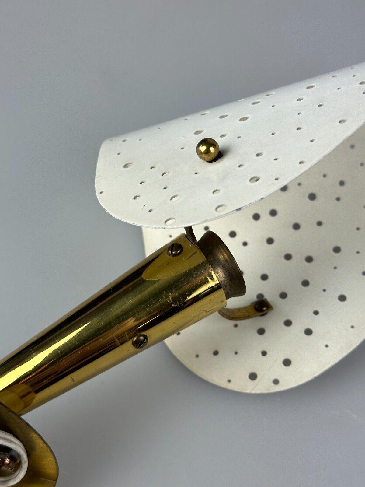 50s 60s wall lamp by Ernest Igl for Hillbrand Brass & Metal Design For Sale 12