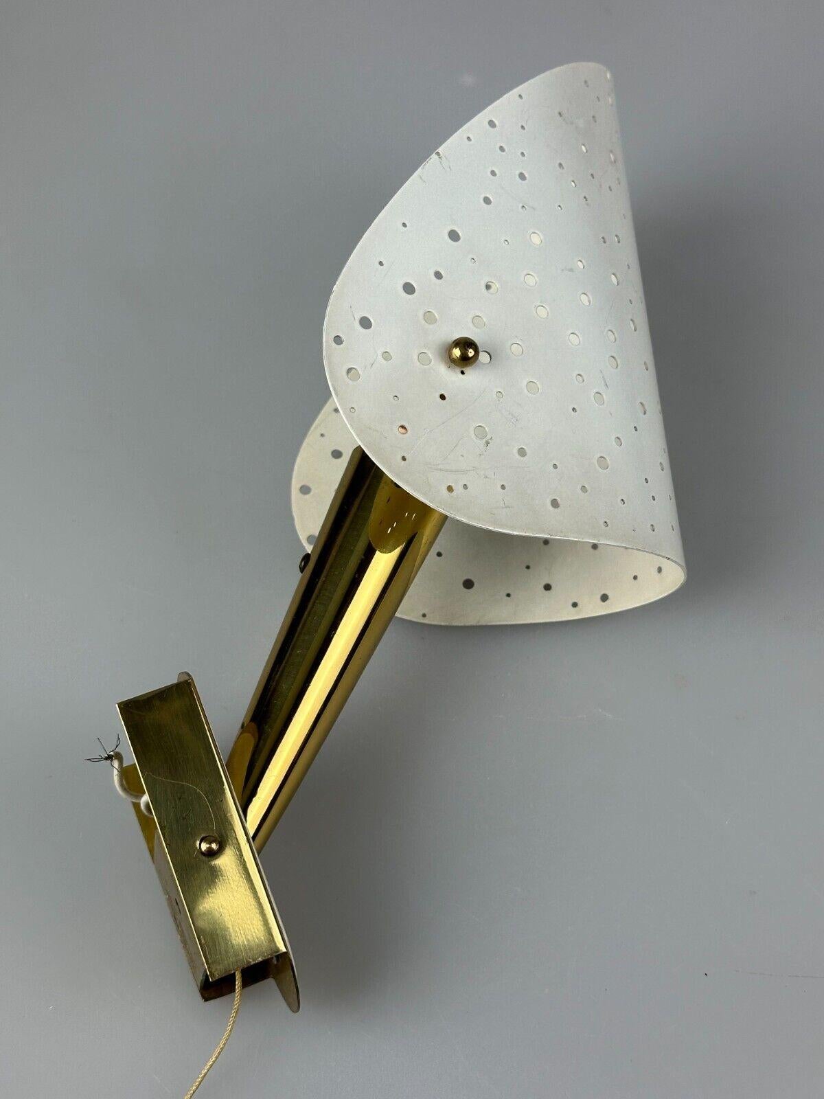 50s 60s wall lamp by Ernest Igl for Hillbrand Brass & Metal Design For Sale 13