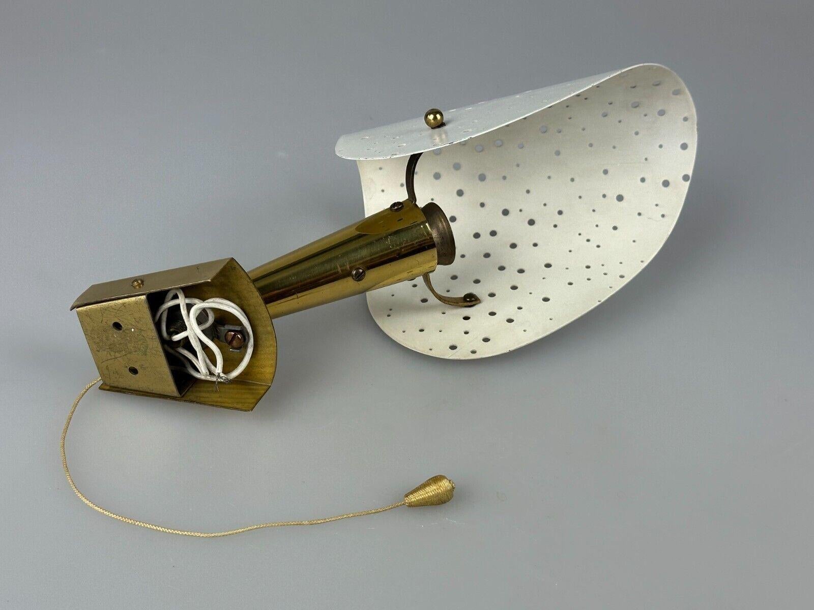 50s 60s wall lamp by Ernest Igl for Hillbrand Brass & Metal Design For Sale 2