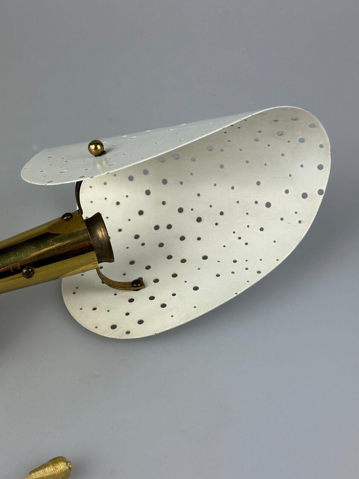50s 60s wall lamp by Ernest Igl for Hillbrand Brass & Metal Design For Sale 3