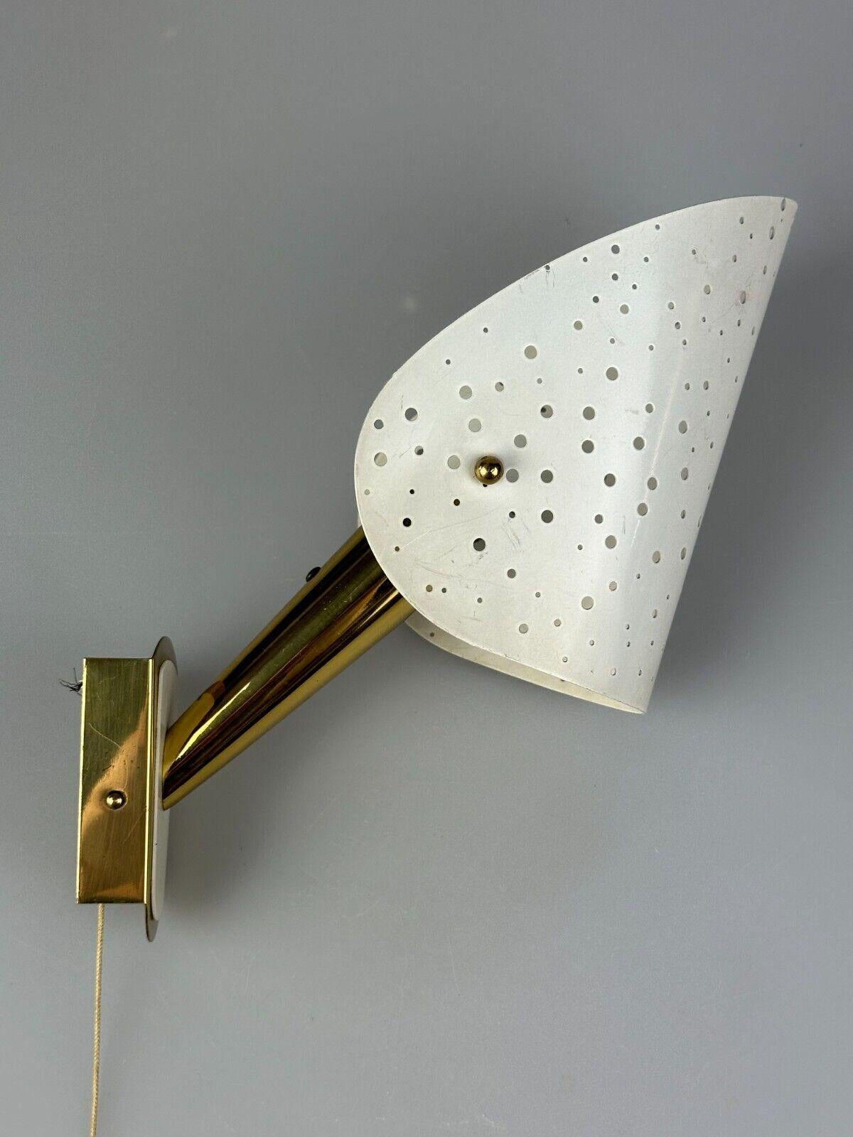 50s 60s wall lamp by Ernest Igl for Hillbrand Brass & Metal Design For Sale 4