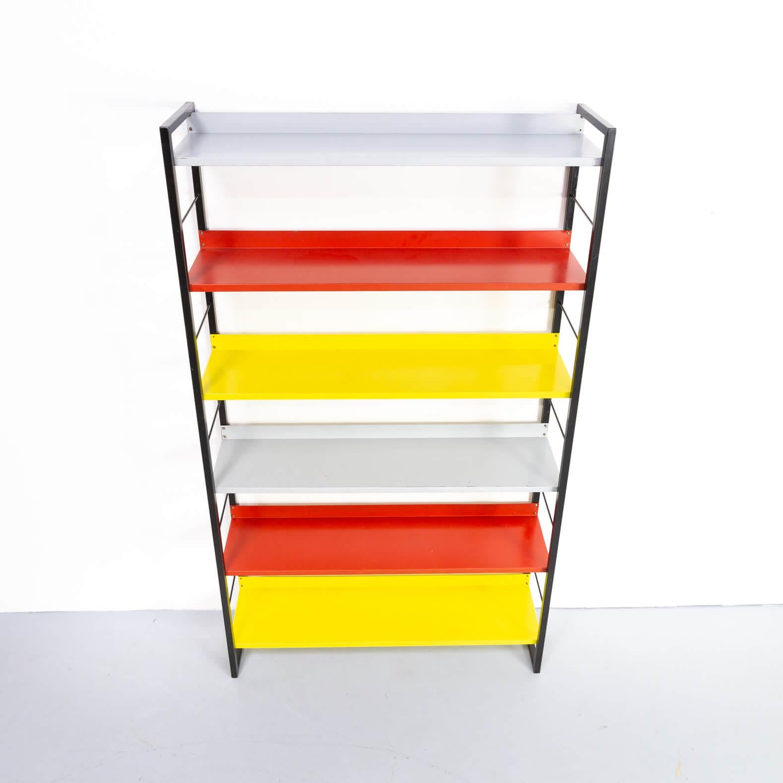 1950s Adriaan Dekker Shelfing Bookcase by Tomado For Sale 1