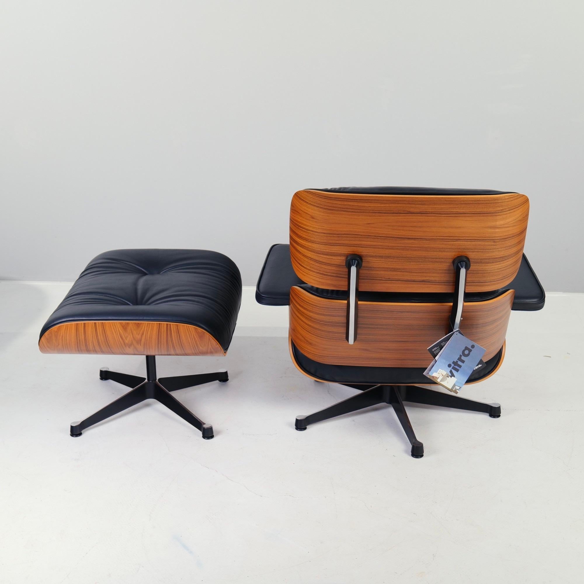 German 50s Anniversary Edition No. 000/999 Eames Lounge Chair, Vitra by Herman Miller
