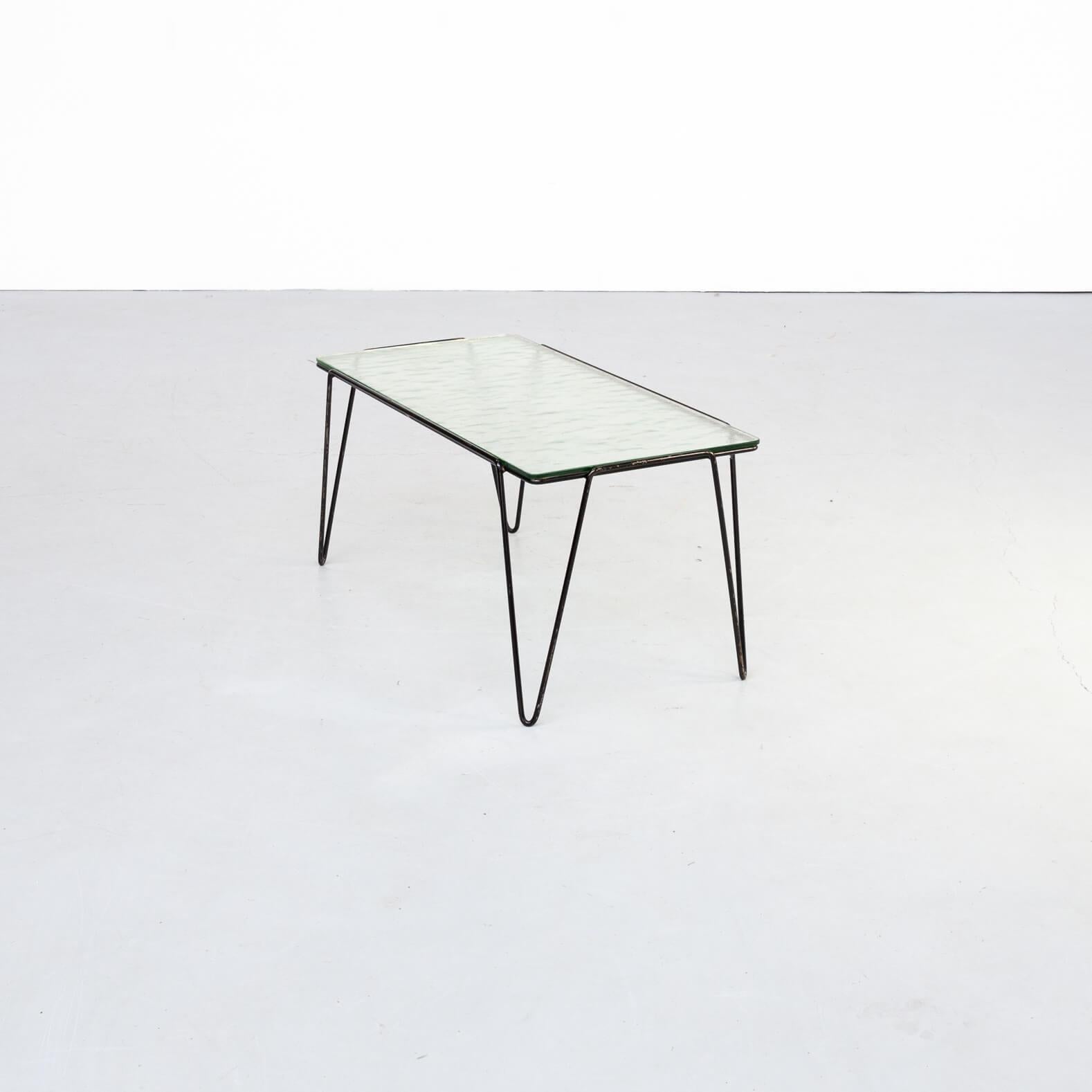 Mid-Century Modern 50s Arnold Bueno de Mesquita Coffee Table for Spurs For Sale