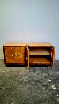 50s Art Deco Nightstand 1 of 2