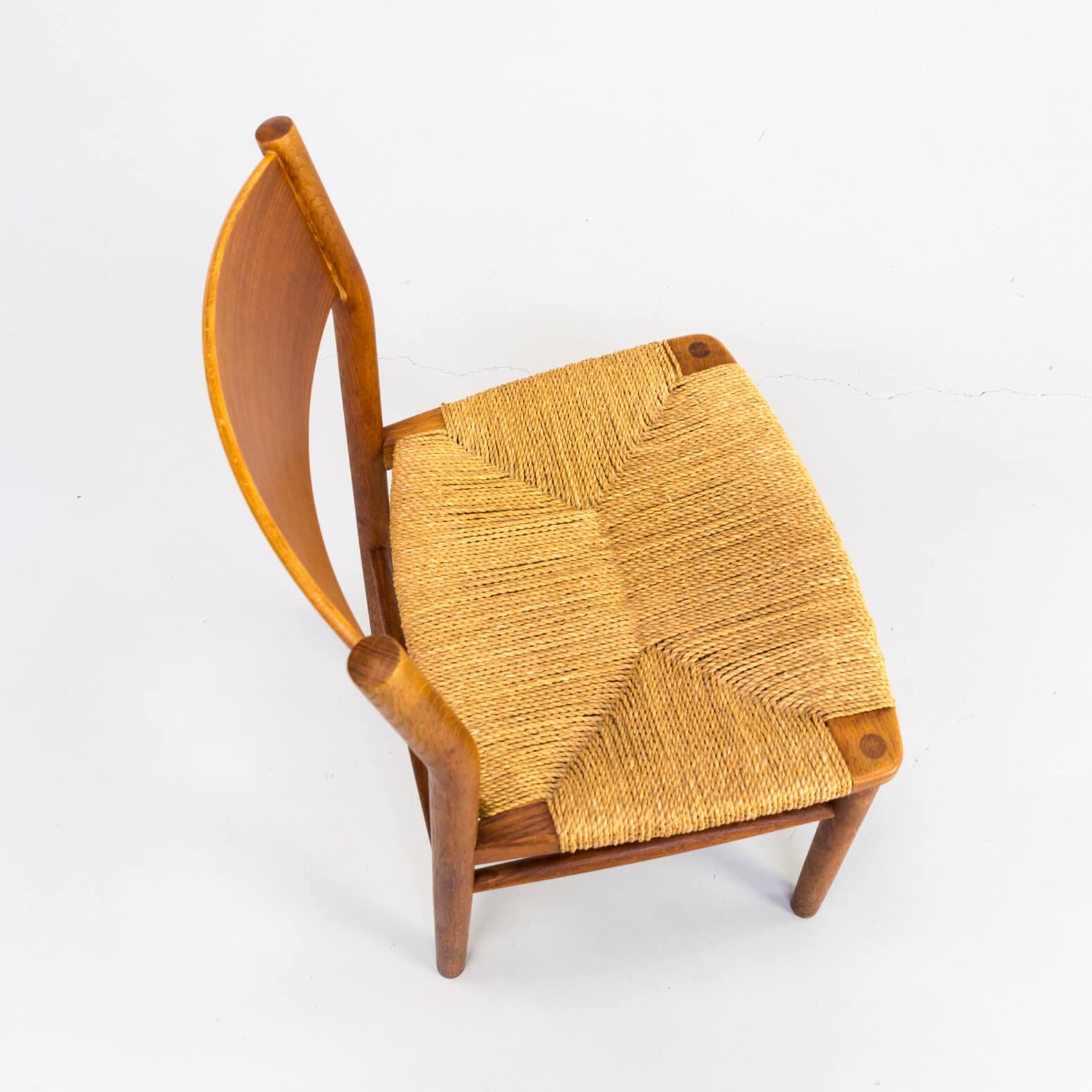 Teak 1950s Børge Mogensen ‘model 157’ Chair for Søborg Møbler Set of 2 For Sale